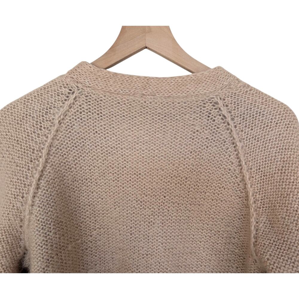 Vintage Hand Knit‎ Cardigan Sweater - Picture 5 of 9